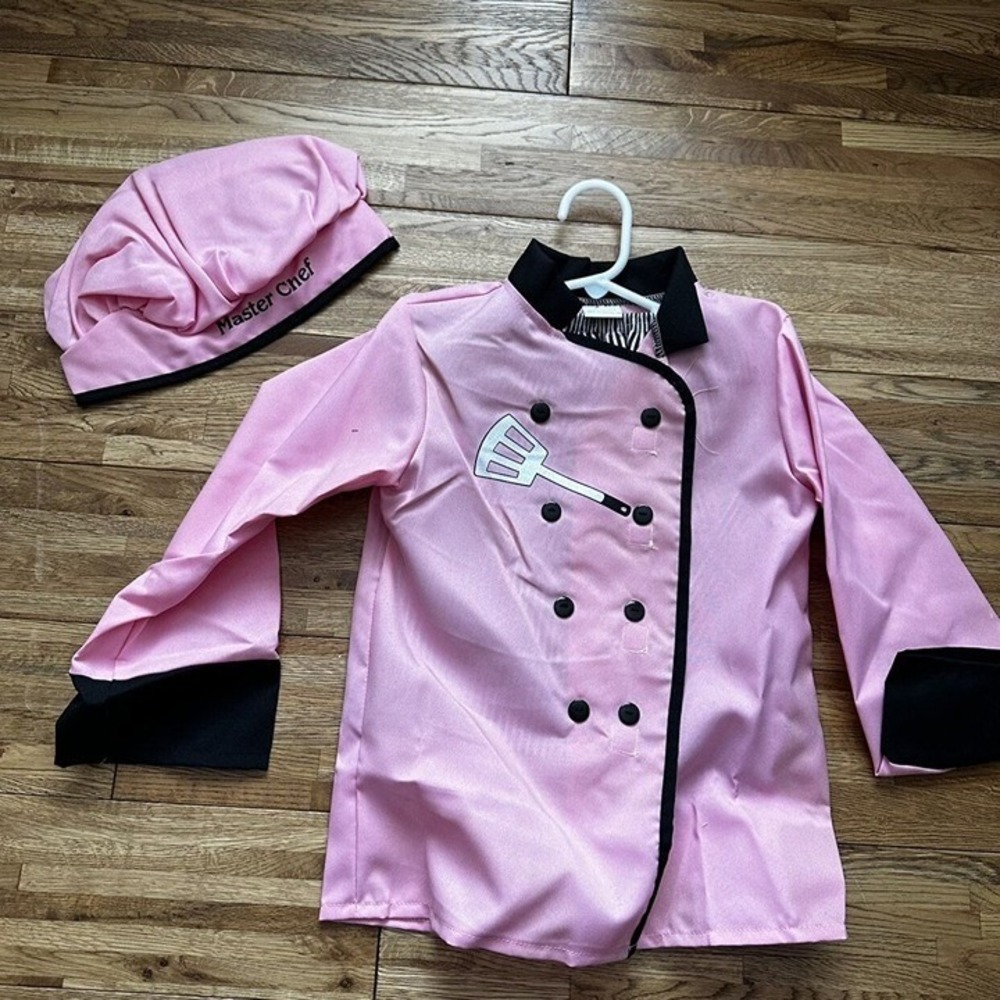 Dress Up America Girl Master Chef Halloween Costume Medium 8-10